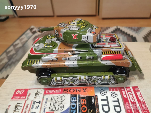 МЕТАЛЕН-ЛАМАРИНЕН ТАНК ЗА КОЛЕКЦИЯ 1803261851LCHERY1, снимка 4 - Колекции - 53890212