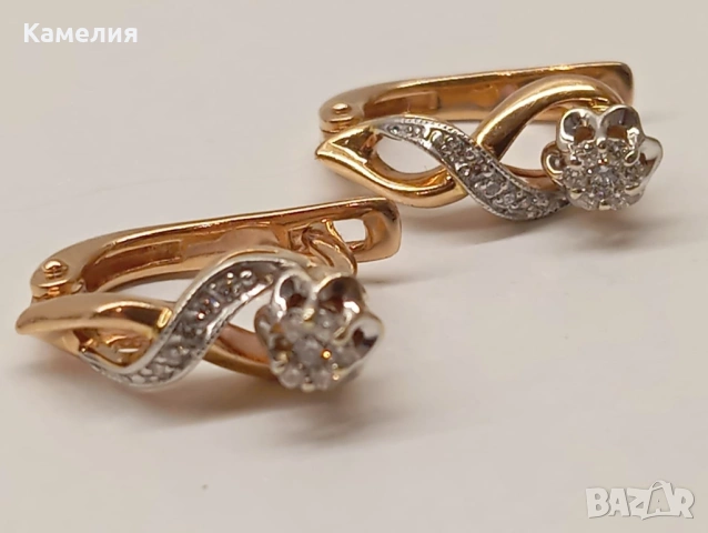 Руско злато , снимка 4 - Обеци - 53380189