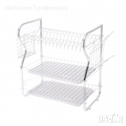 Сушилник за съдове Rosberg R53000O, 3 нива, 43x24x45 см, снимка 5 - Други стоки за дома - 53400584