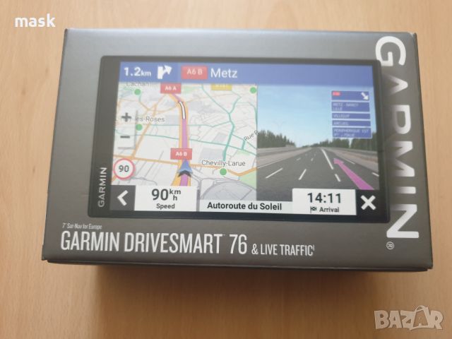 Garmin DriveSmart 76 MT-S, снимка 1 - Garmin - 46648736