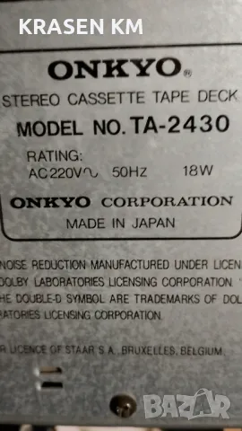 Onkyo TA 2430., снимка 11 - Декове - 49687874