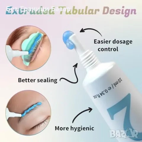 Нов PERMANIA комплект лифтинг мигли + ламиниране вежди 2 в 1 жени лице, снимка 3 - Други - 49683726