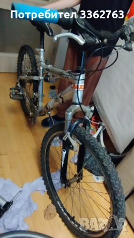 Алуминиев велосипед 24" с амортисьори, снимка 2 - Велосипеди - 53790880