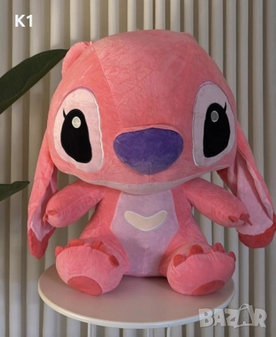 Плюшена играчка Лило и Стич 100см/50см, плюшени играчки Stitch, снимка 3 - Плюшени играчки - 52558562