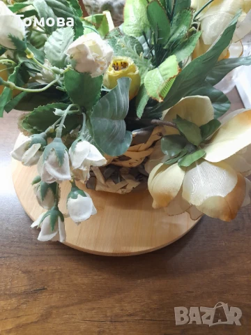 Въртящо се дървено плато за разядки и мезета, снимка 7 - Аксесоари за кухня - 50696794