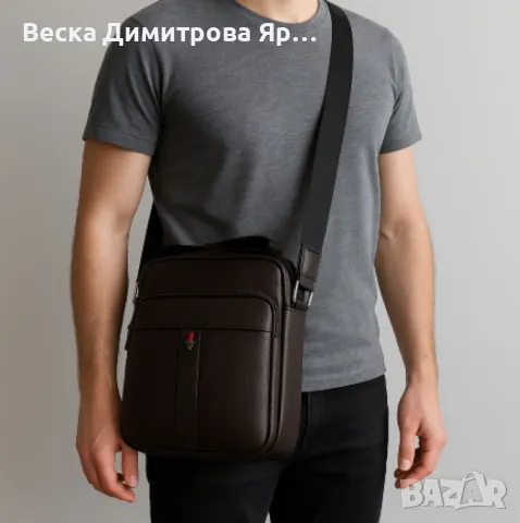 Модерни и елегантни мъжки чанти за през рамо, снимка 2 - Чанти - 50396047