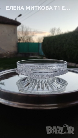 *Nachtmann* Германия комплект от 4 кристални купички, снимка 3 - Чинии - 52795430