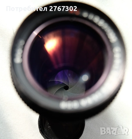 Carl Zeiss Jena Sonnar 135mm f3.5 Lens. M42 Mount, снимка 5 - Обективи и филтри - 53654858