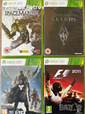 Xbox 360 игри 4 броя 10€