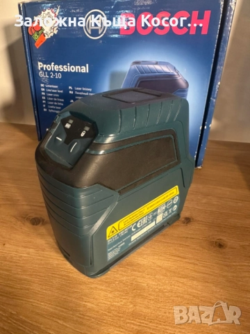 Лазерен нивелир Bosch GLL 2-10, снимка 2 - Измервателни инструменти - 52187676