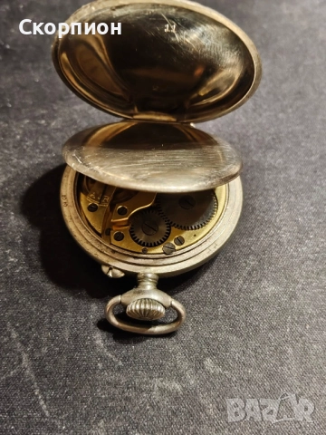 Швейцарски джобен часовник с посребрени капаци ULTRA 1905г., снимка 16 - Джобни - 46785314