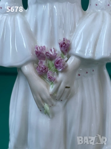 Порцеланова статуетка ,,Coalport”, снимка 7 - Статуетки - 53814851