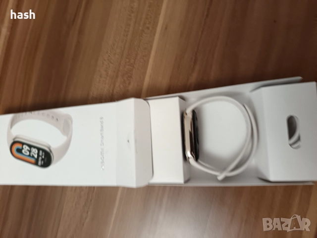 Фитнес гривна Xiaomi Smart Band 8 Gold, снимка 5 - Гривни - 51544985
