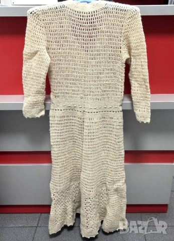 Единствена! Втора няма! Рокля плетена на 1 кука-ръчна изработка, снимка 2 - Рокли - 54080926