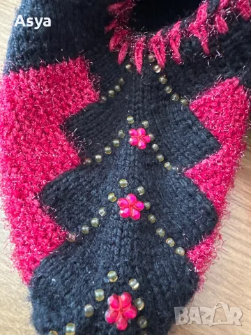 Ръчно плетени терлици , снимка 6 - Други - 49870616