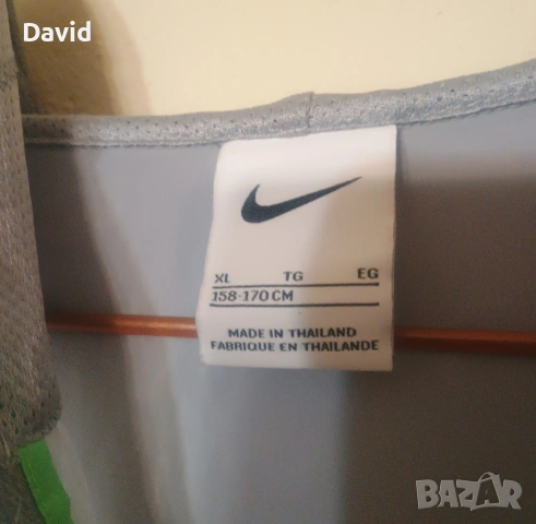 Оригинално Nike Crossover Green Swoosh Jacket юношеско яке тип анорак, снимка 4 - Якета - 54166710