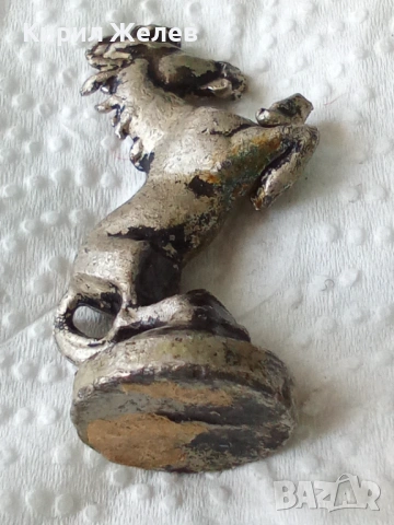 Малка стара фигурка на кон 51989, снимка 3 - Други ценни предмети - 53581792