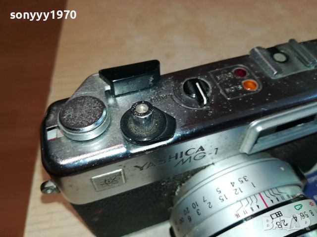 YASHICA MG-1 MADE IN JAPAN-ВНОС GERMANY 1204241054, снимка 7 - Фотоапарати - 45233963