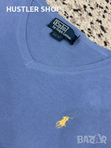 Мъжки пуловер POLO RALPH LAUREN. Размер М, снимка 2 - Пуловери - 52676613