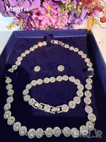 Angelic set Swarovski , снимка 5 - Бижутерийни комплекти - 54173846