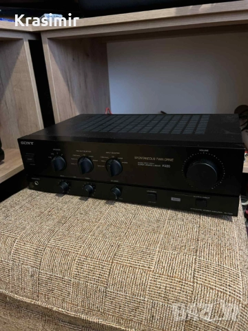Продавам Sony TA-F 220, снимка 4 - Ресийвъри, усилватели, смесителни пултове - 52794289
