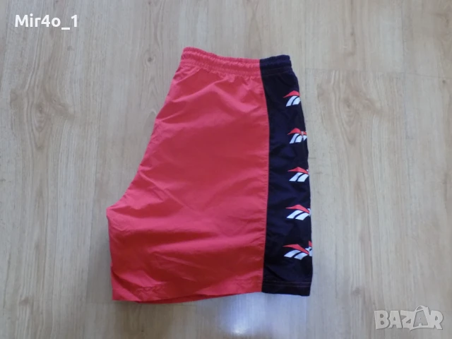Къси панталони reebok vintage retro шорти бански гащета екип спортни оригинални мъжки L, снимка 4 - Спортни дрехи, екипи - 51415686