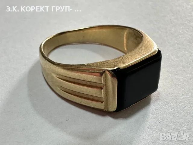 Златен пръстен 14к, 6,58гр, снимка 3 - Пръстени - 49934878