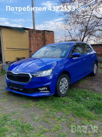 Продава се цяла за части колата е бракувана Skoda fabia 1.0Бензин 95кс 2023.Г на 69674км реални  , снимка 4 - Автомобили и джипове - 53977550
