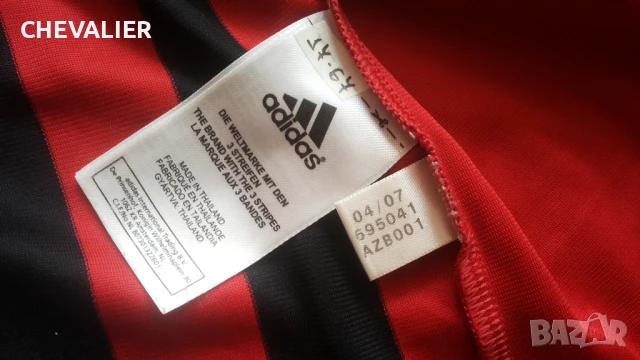 Adidas AC MILAN Football T-Shirt Размер M мъжка футболна тениска 17-67, снимка 15 - Тениски - 50647449