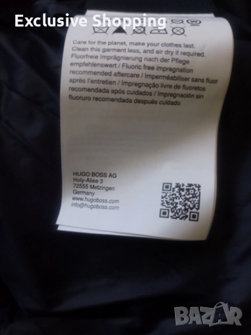 Мъжко зимно яке Hugo Boss, снимка 13 - Якета - 52582687