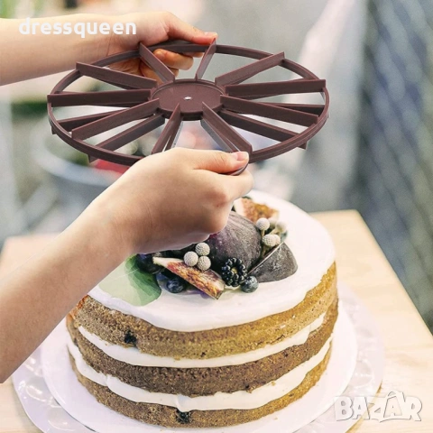 4428 Двустранен разделител за торти и сладкиши-Перфектни порции всеки път