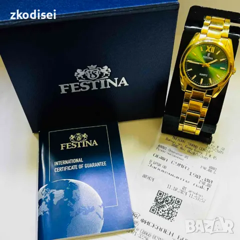 Часовник FESTINA E20640, снимка 2 - Мъжки - 48624412