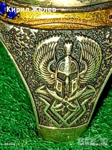 Поръчков Колекционерски сребърен пръстен с Лилав Аметист ювелирна изработка 52495, снимка 7 - Пръстени - 52985044