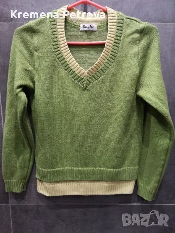 Лот от 2 пуловера, S размер, марки Beny Tex и Vernissage, снимка 2 - Блузи с дълъг ръкав и пуловери - 52052633