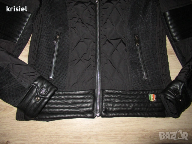 PHILIPP PLEIN--ФИЛИП ПЛЕЙН--Страхотно яке--М номер, снимка 7 - Якета - 53855423