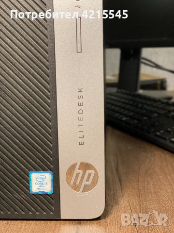 HP EliteDesk 800 G3 Tower: i7-7700 3.60GHz, 16GB DDR4, K2200 4GB, снимка 5 - Работни компютри - 53206580