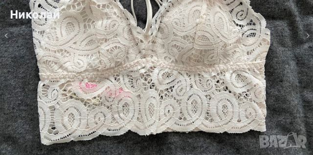 Victorias Secret Longline Lace топ, снимка 7 - Корсети, бюстиета, топове - 45707594
