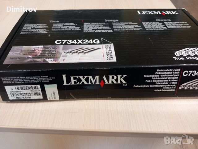 Lexmark C734X24G - консуматив, снимка 1 - Принтери, копири, скенери - 45806003