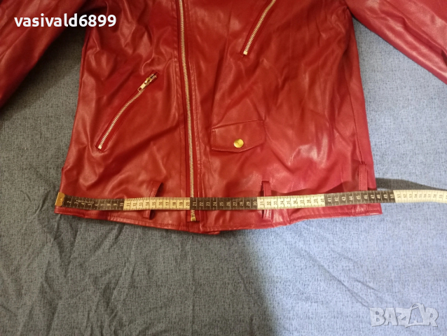 Дамско кожено яке , снимка 7 - Якета - 53905448