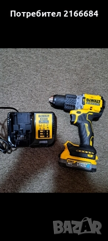 Акумулаторен винтоверт DeWALT DCD 805 , снимка 1
