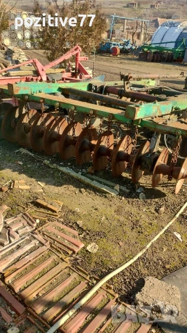 Дискова Брана за Трактор Прикачена в отлично състояние, снимка 3 - Селскостопанска техника - 53238964