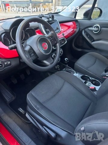 Fiat 500X, 1.6, 110к.с.2016г.На реални51000км!!!, снимка 5 - Автомобили и джипове - 53509195