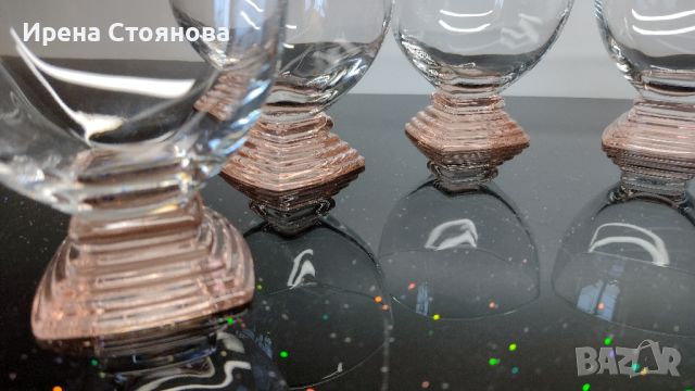 Комплект 6 чаши Nabucco Crystal Glass,  Bormioli Rocco Италия, дизайн R. Licenziato Monti. , снимка 4 - Чаши - 45316938