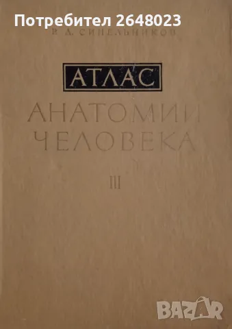 Продавам анатомичен атлас, снимка 1 - Специализирана литература - 47129151