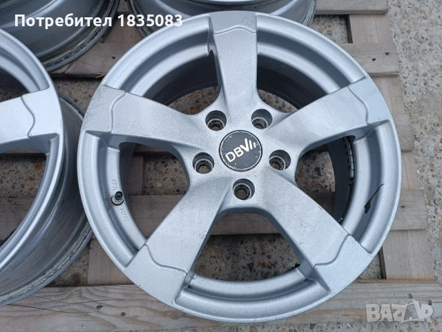 Лети джанти 16ки 5х112 DBV, снимка 6 - Гуми и джанти - 50544779
