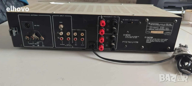 Ресивър Kenwood KR-55, снимка 6 - Ресийвъри, усилватели, смесителни пултове - 51604734