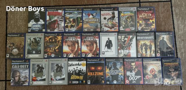 Игри за Playstation 2 - Call of Duty, Metal Gear Solid, Tomb Raider И ОЩЕ..., снимка 1 - Игри за PlayStation - 46265109