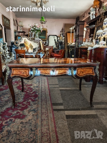 Уникално антикварно Бюро, снимка 9 - Бюра - 52518765