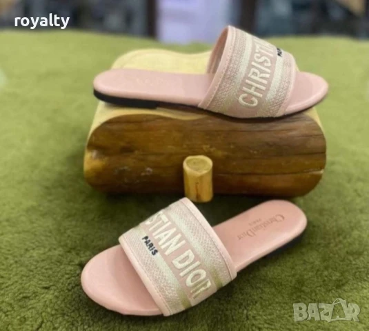 Christian Dior дамски чехли, снимка 2 - Чехли - 51019412