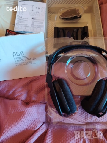 Logitech Astro A50 безжични слушалки, снимка 3 - Слушалки и портативни колонки - 52489019